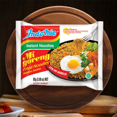 Authentic Indonesian instant noodles with rich spices and delicious flavor